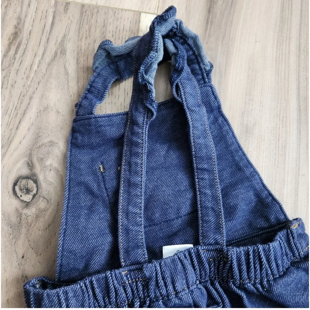 🌸 $3 if bundled - 12 month CARTER’S Denim Overall Dress